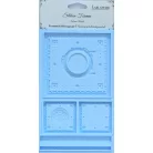 LaBlanche Szilikon öntőforma - Steampunk Background - Silicon Mould (1 db)