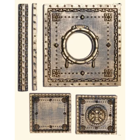 LaBlanche Szilikon öntőforma - Steampunk Background - Silicon Mould (1 db)