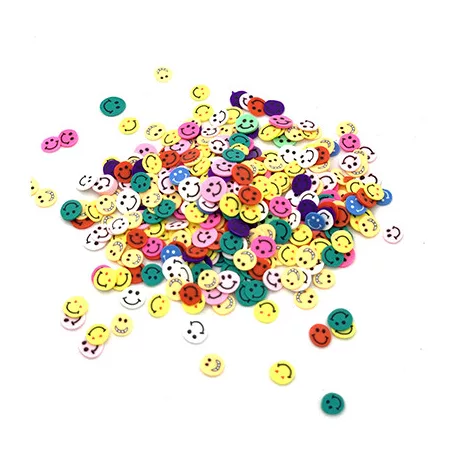 Díszítőelem rázóablakhoz - Katsuki mini smileys mix - Shaker elements (1 csomag)