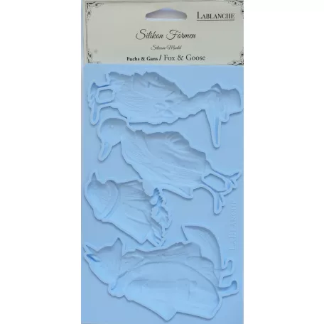 Limited Edition LaBlanche Szilikon öntőforma  - Fox & Goose - Silicon Mould (1 db)