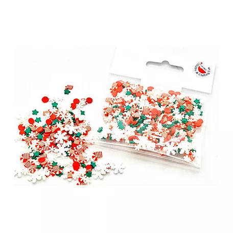Díszítőelem rázóablakhoz - Katsuki mini X-mas - Shaker elements (1 csomag)