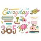 Simple Stories Kivágatok  - Simple Pages Pieces - Noteworthy (1 csomag)