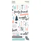 Simple Stories Matrica  - Foam Stickers - Winter Wonder (2 ív)
