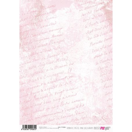 Papers For You Rizspapír A4 - Romantic Pastel Pink - Rice Paper (1 ív)