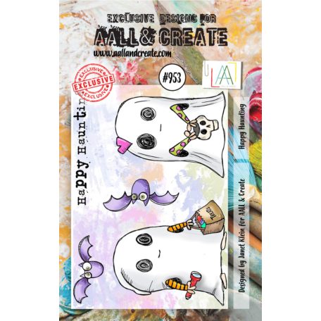 AALL & CREATE Szilikonbélyegző A7 - Happy Hunting - Stamp Set (1 db)