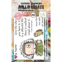   AALL & CREATE Szilikonbélyegző A7 - Florence Nightingale - Stamp Set (1 db)