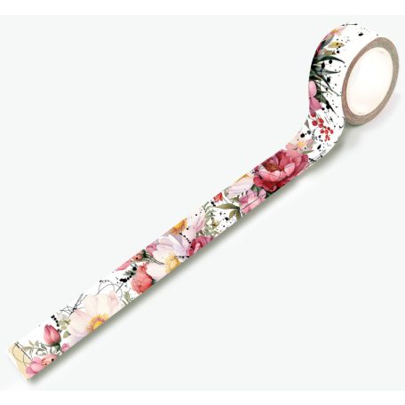 AALL & CREATE Dekorációs ragasztószalag 25mm - Blooming Splodge - Washi Tape (1 db)