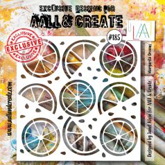   AALL & CREATE Stencil 6" (15 cm) - Margarita Dreams (1db)
