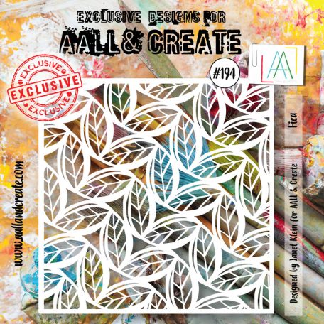 AALL & CREATE Stencil 6" (15 cm) - Fica (1db)