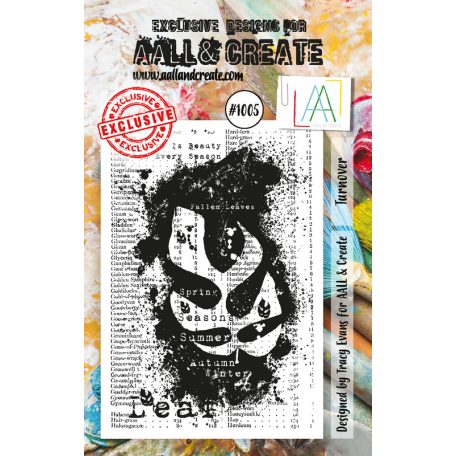 AALL & CREATE Szilikonbélyegző A7 - Turnover - Stamp Set (1 db)