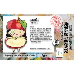   AALL & CREATE Szilikonbélyegző A7 - Apple - Stamp Set (1 db)