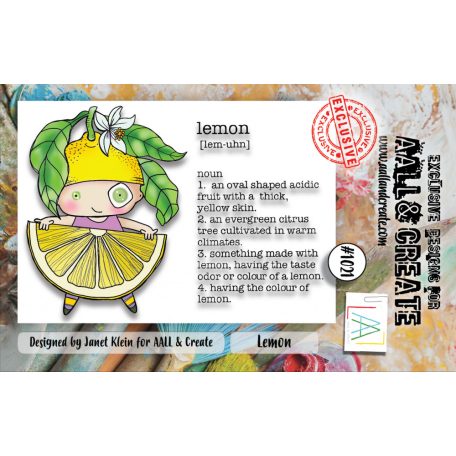 AALL & CREATE Szilikonbélyegző A7 - Lemon - Stamp Set (1 db)