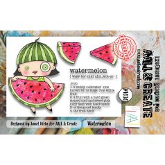   AALL & CREATE Szilikonbélyegző A7 - Watermelon - Stamp Set (1 db)