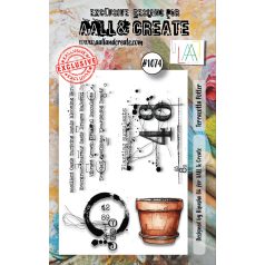   AALL & CREATE Szilikonbélyegző A7 - Terracotta Potter - Stamp Set (1 db)