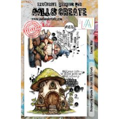   AALL & CREATE Szilikonbélyegző A6 - Gnome Wise - Stamp Set (1 db)