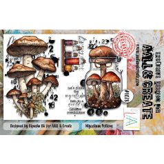   AALL & CREATE Szilikonbélyegző A6 - Mycelium Potions - Stamp Set (1 db)