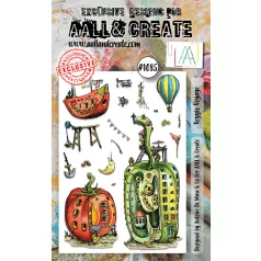   AALL & CREATE Szilikonbélyegző A6 - Veggie Voyage - Stamp Set (1 db)