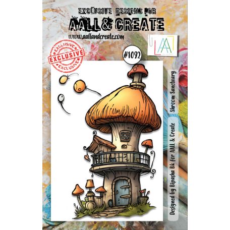 AALL & CREATE Szilikonbélyegző A7 - Shroom Sanctuary - Stamp Set (1 db)