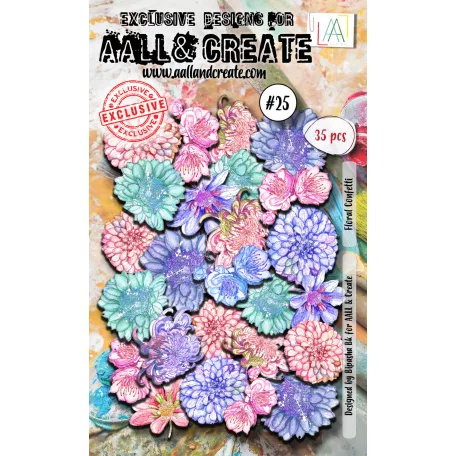 AALL & CREATE Kivágatok - Floral Confetti - Ephemera (1 ív)