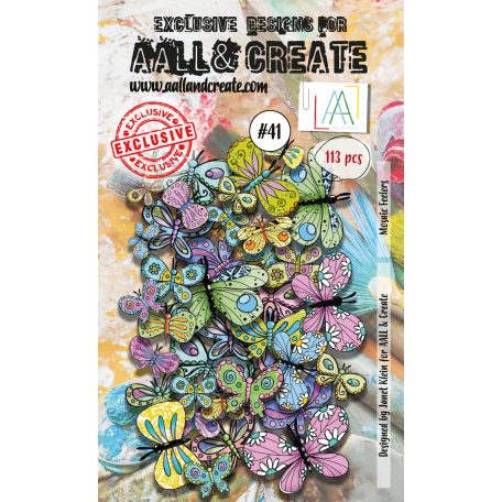 AALL & CREATE Kivágatok - Mosaic Feelers - Ephemera (1 ív)
