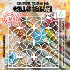 AALL & CREATE Stencil 6" (15 cm) - Minimalist (1db)