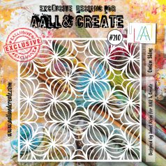 AALL & CREATE Stencil 6" (15 cm) - Onion Skins (1db)
