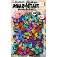   AALL & CREATE Kivágatok - Colour In Flight - Ephemera (1 ív)