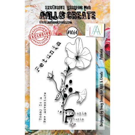 AALL & CREATE Szilikonbélyegző A7 - Petunia - Stamp Set (1 db)