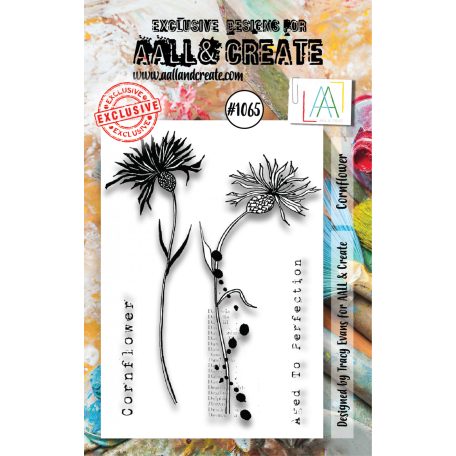AALL & CREATE Szilikonbélyegző A7 - Cornflower - Stamp Set (1 db)