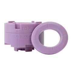   Présbetét - ovális - Oval Small - WRMK Button Press (1 db)