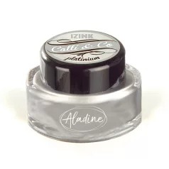   Aladine tinta kalligráfiához 15 ml - platinium - Izink Calli & Co (1 db)