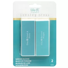   Csiszolótömbök - Sanding Blocks - We R Makers Jewelry Press (2 db)