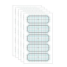   Pozícionáló matrica - Alignment Stickers - We R Makers Jewelry Press (25 db)