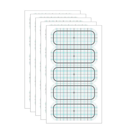 Pozícionáló matrica - Alignment Stickers - We R Makers Jewelry Press (25 db)