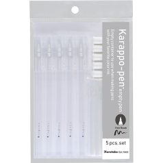   Kuretake Karappo toll készlet - Karappo-pen Empty Pen Fine Brush Tip (1 csomag)