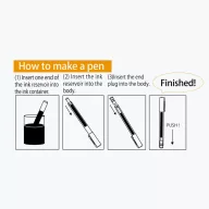   Kuretake Karappo toll készlet - Karappo-pen Empty Pen Fine Brush Tip (1 db)