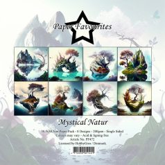   Paper Favourites Scrapbook papírkészlet 12" (30 cm) - Mystical Natur - Paper Pack (8 ív)
