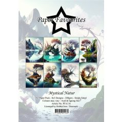   Paper Favourites Scrapbook papírkészlet A5 - Mystical Natur - Paper Pack (24 ív)