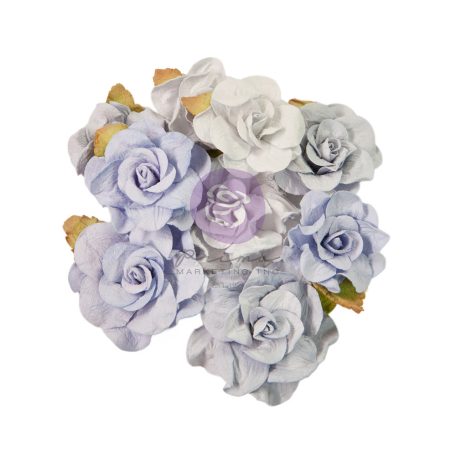 Prima Marketing Virág díszítőelem - Bohemian Heart - Blue Lagoon - Flowers (1 csomag)
