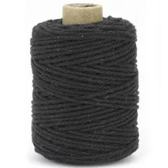 Vivant Pamut zsineg - black - Cotton cord (1 db)