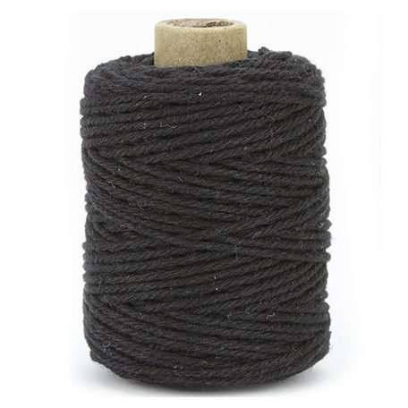 Vivant Pamut zsineg - black - Cotton cord (1 db)