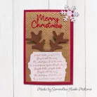 Nellie's Choice Vágósablon - Snowflake Medium - Folding Dies (1 csomag)