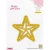 Nellie's Choice Vágósablon - Stars Origami - Shape Dies (1 csomag)