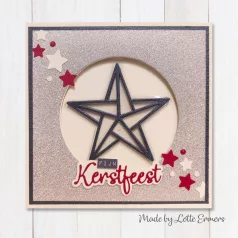   Nellie's Choice Vágósablon - Stars Origami - Shape Dies (1 csomag)