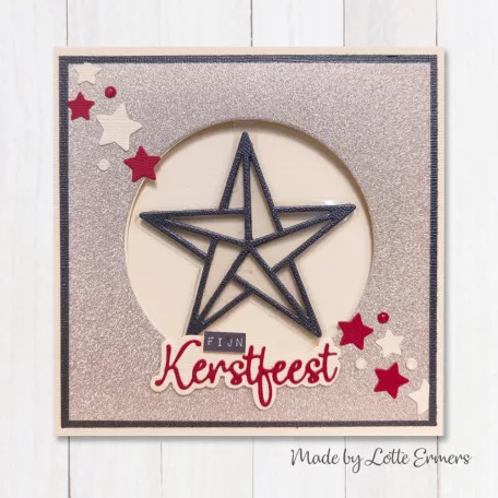 Nellie's Choice Vágósablon - Stars Origami - Shape Dies (1 csomag)