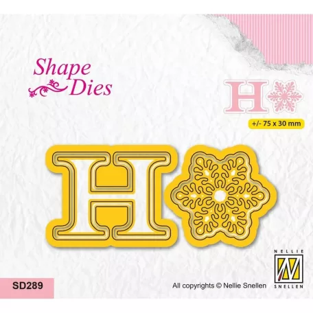 Nellie's Choice Vágósablon - Hohoho - Shape Dies (1 csomag)