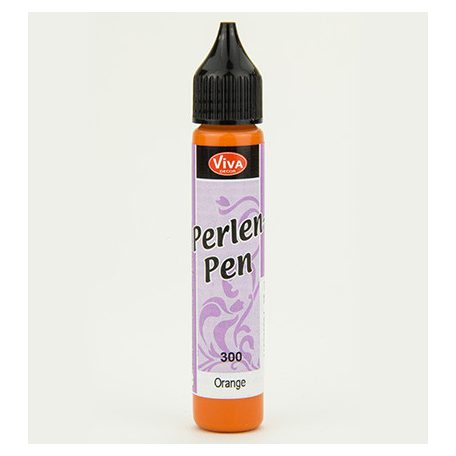 ViVa Decor Folyékony "gyöngy" - 28 ml - Orange - Pearl Pen (1 db)