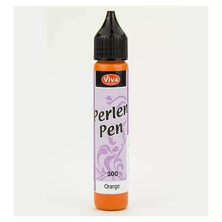 ViVa Decor Folyékony "gyöngy" - 28 ml - Orange - Pearl Pen (1 db)