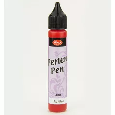   ViVa Decor Folyékony "gyöngy" - 28 ml - Red - Pearl Pen (1 db)
