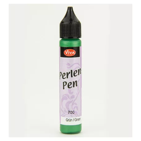 ViVa Decor Folyékony "gyöngy" - 28 ml - Green - Pearl Pen (1 db)